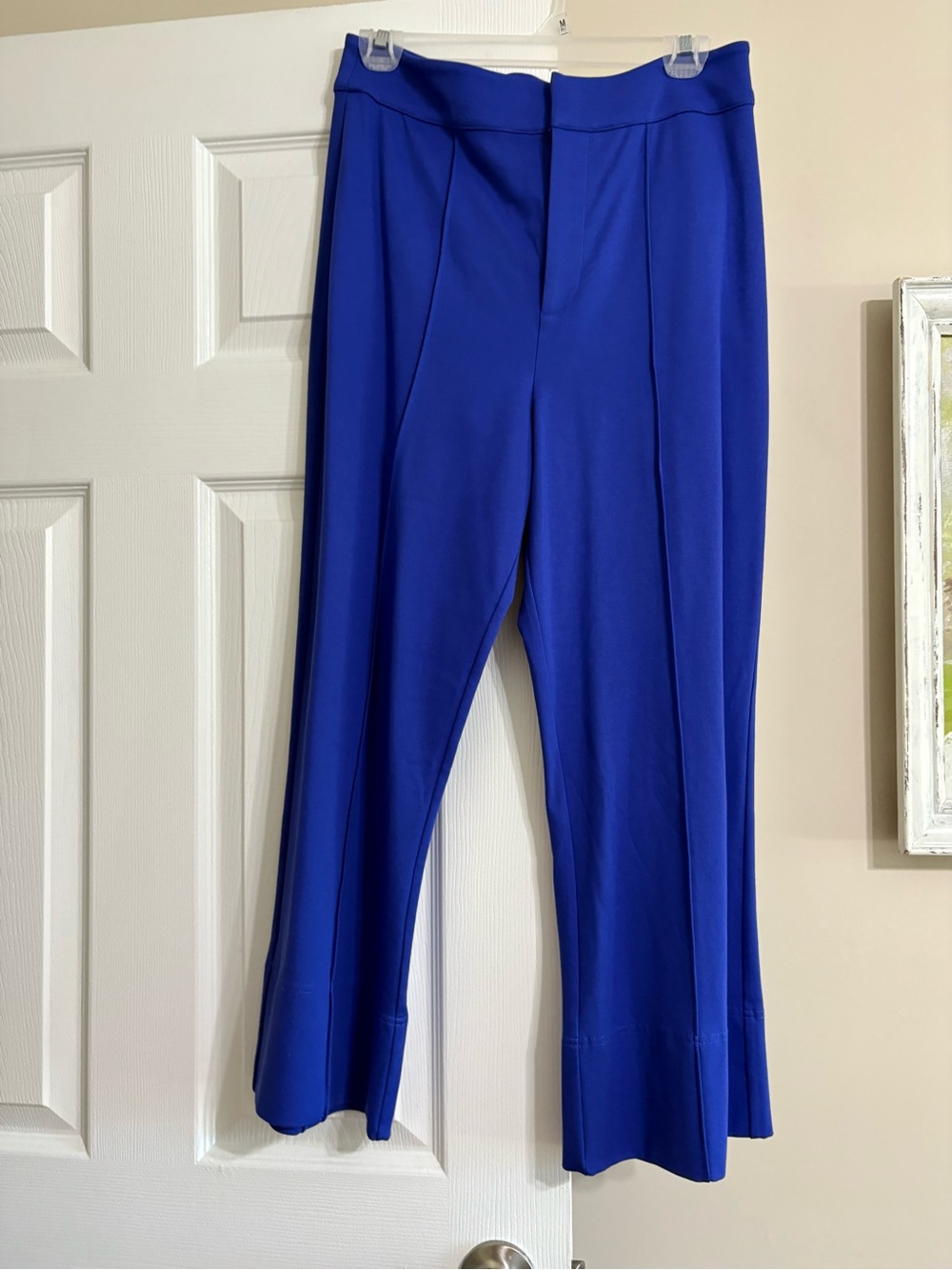 Emily McCarthy Saylor Blue Wide Leg Trouser size small NWT